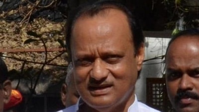 File photo of Maharashtra deputy CM Ajit Pawar.&nbsp;