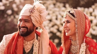 Katrina Kaif shared pictures from her wedding with Vicky Kaushal. Katrina Kaif shared pictures from her wedding with Vicky Kaushal.