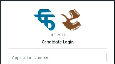 FTII JET admit card 2021: Candidates can download their FTII JET admit cards from the official website of FTII at ftii.ac.in. (ftii.ac.in)