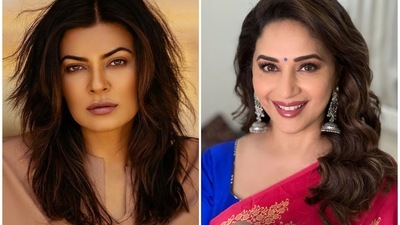 Sushmita Sen praised Madhuri Dixit. Sushmita Sen praised Madhuri Dixit.