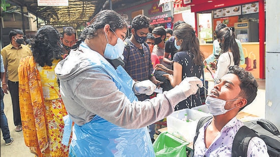 According to the INSACOG data, around 21,669 samples were sent for genome sequencing from all states between July 1 and December 5 this year. (PTI)