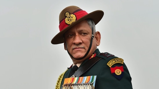 General Bipin Rawat.(PTI) General Bipin Rawat.(PTI)