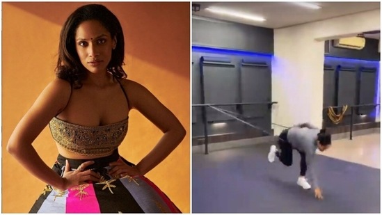 After covid, every workout session feels like 'the first one' for Masaba Gupta(Instagram/@masabagupta)