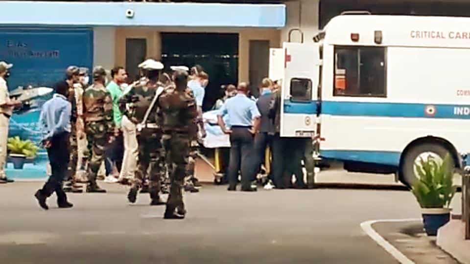 Indian Air Force’s Group Captain Varun Singh, the lone survivor of the Coonoor military chopper crash, was shifted to Command Hospital for further treatment in Bengaluru on Thursday. (ANI PHOTO) Indian Air Force’s Group Captain Varun Singh, the lone survivor of the Coonoor military chopper crash, was shifted to Command Hospital for further treatment in Bengaluru on Thursday. (ANI PHOTO)