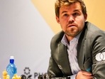 Dubai: Magnus Carlsen of Norway competes during the FIDE World Championship at Dubai Expo 2020 in Dubai, United Arab Emirates. Dubai: Magnus Carlsen of Norway competes during the FIDE World Championship at Dubai Expo 2020 in Dubai, United Arab Emirates.