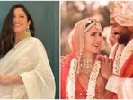 Anushka Sharma congratulated newly-weds Katrina Kaif and Vicky Kaushal.