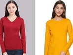 Full-sleeve T-shirts are a winter staple that you can't do without.