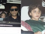Filmmaker Karan Johar with his kids Roohi Johar and Yash Johar and Shah Rukh Khan's youngest son Abram Khan celebrated Rani Mukerji's daughter Adira Chopra's birthday.