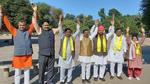 Azad Front comprises mainly Congress and BJP rebels who are fighting the Chandigarh MC election as independents. Azad Front comprises mainly Congress and BJP rebels who are fighting the Chandigarh MC election as independents.