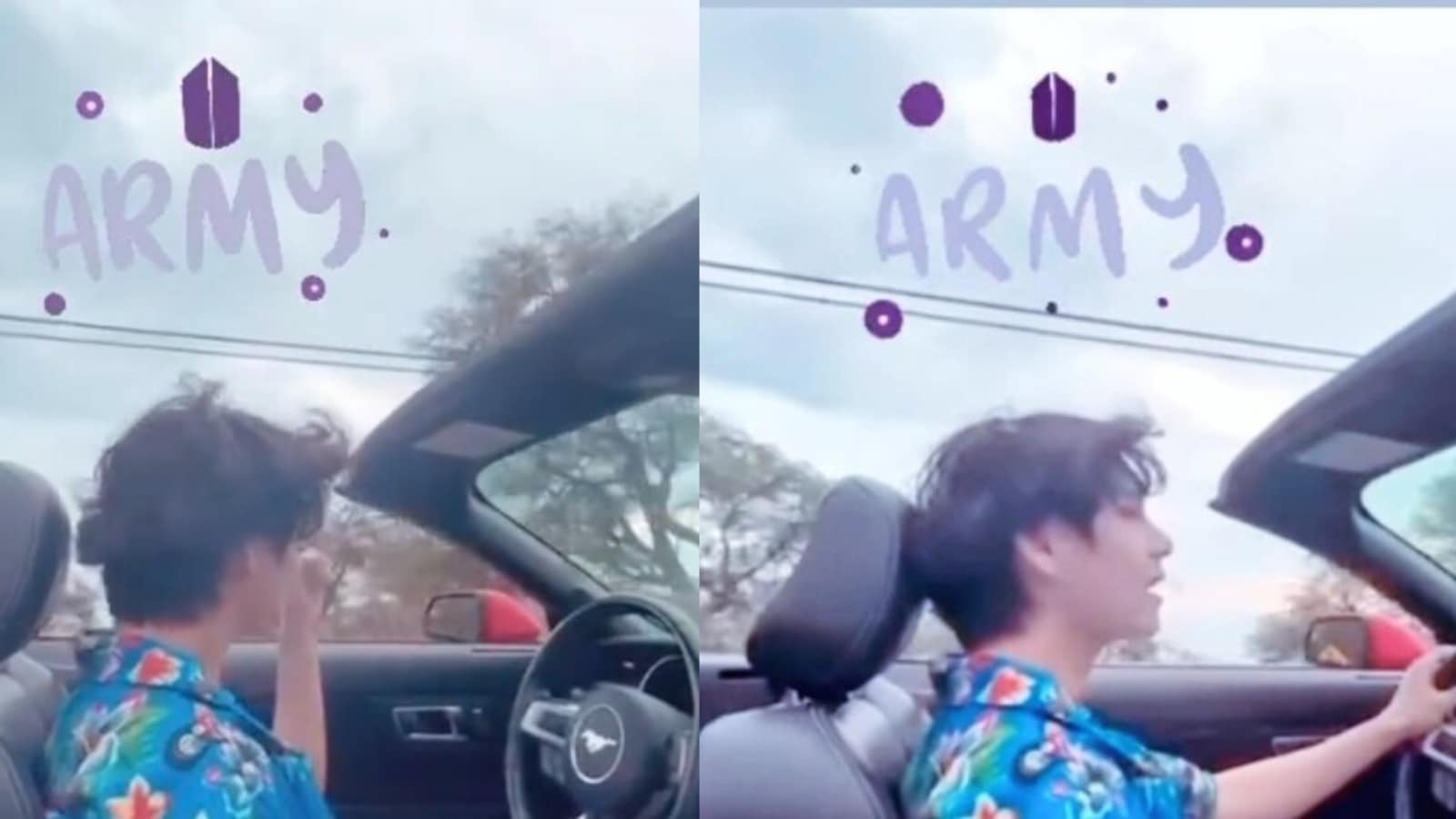 BTS Singer V Unleashes Waterworks With Music Video Of His Single