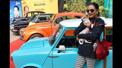 An unfettered view of middle class India: At a vintage car show in New Delhi. (Burhaan Kinu/Hindustan Times via Getty Images) An unfettered view of middle class India: At a vintage car show in New Delhi. (Burhaan Kinu/Hindustan Times via Getty Images)