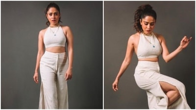 Nushrratt Bharuccha ditches the fancy shimmery gowns for this boho-chic outfit. (Instagram/@nushrrattbharuccha) Nushrratt Bharuccha ditches the fancy shimmery gowns for this boho-chic outfit. (Instagram/@nushrrattbharuccha)