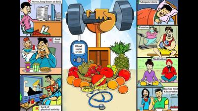Lifestyle diseases have become a major contributor in rise of lifestyle diseases in Chandigarh tricity area. (Illustration: Biswajit Debnath/HT) Lifestyle diseases have become a major contributor in rise of lifestyle diseases in Chandigarh tricity area. (Illustration: Biswajit Debnath/HT)