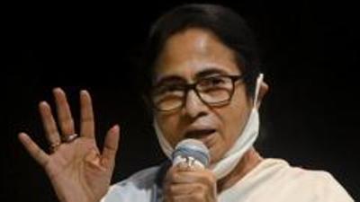 West Bengal chief minister Mamata Banerjee was invited to a seminar in Kathmandu by the Nepali Congress Party and she agreed to attend it. (PTI PHOTO.)