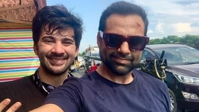Karan Deol made his acting debut with Pal Pal Dil Ke Paas. Karan Deol made his acting debut with Pal Pal Dil Ke Paas.
