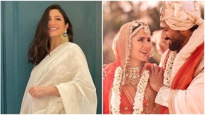 Anushka Sharma congratulated newly-weds Katrina Kaif and Vicky Kaushal. Anushka Sharma congratulated newly-weds Katrina Kaif and Vicky Kaushal.