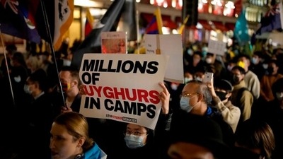 The tribunal has no government backing, meaning its conclusions are non-binding, but its decision is certain to elicit an angry response from China. (AP)