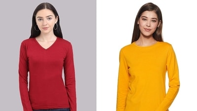 Full-sleeve T-shirts are a winter staple that you can't do without. Full-sleeve T-shirts are a winter staple that you can't do without.