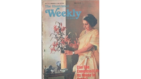 A February 1983 issue of The Illustrated Weekly of India, priced at <span class=