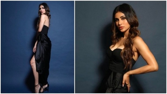 Mouni Roy looked into the camera and gave jaw-dropping poses for her fan followers.(Instagram/@imouniroy)