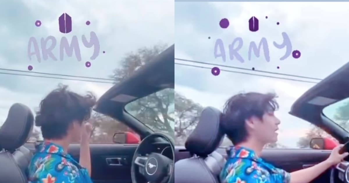BTS member V drops a new, unreleased song on his Instagram Stories. BTS member V drops a new, unreleased song on his Instagram Stories. 