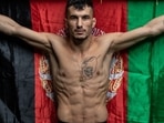 Abdul Azim Badakhshi headlined the main card of Matrix Fight Night 7 (MFN) in Hyderabad on Friday, where the Afghan beat Brazilian Marcelo Guarilha via TKO.