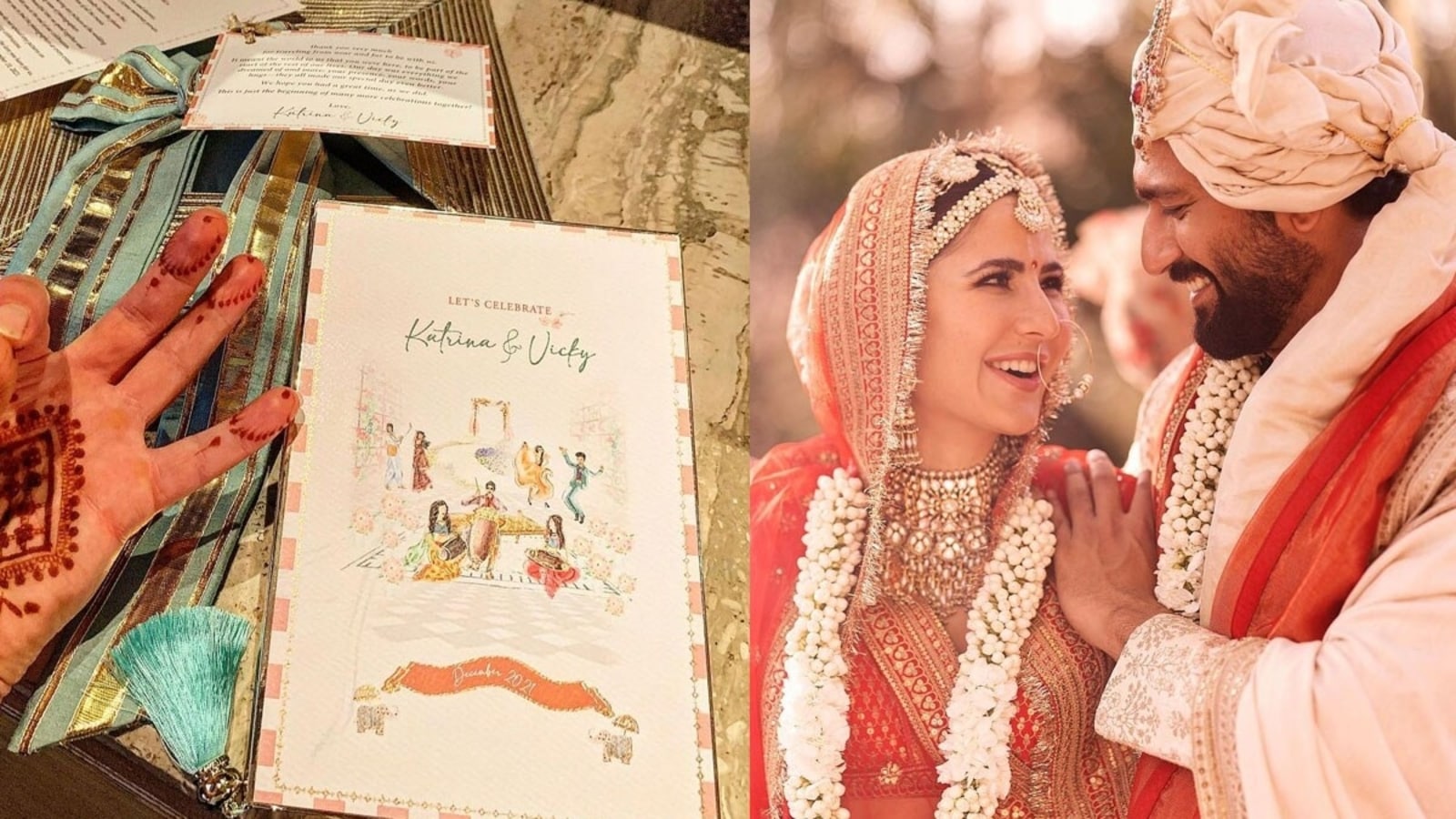 Vicky Kaushal, Katrina Kaif wedding: Check out the simple and sweet wedding card | Bollywood - Hindustan Times