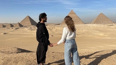 Vidyut Jammwal's fiance Nandita Mahtani posted a series of pictutes from his birthday on Instagram. (Instagram/@nanditamahtani) Vidyut Jammwal's fiance Nandita Mahtani posted a series of pictutes from his birthday on Instagram. (Instagram/@nanditamahtani)