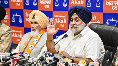 Shiromani Akali Dal (SAD) chief Sukhbir Singh Badal (PTI)