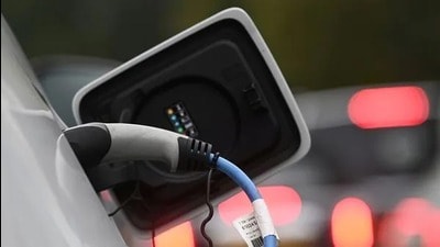 The government aims to have about 4,500 EV charging stations across India by 2024, up from the current 1,800. But India will need about 100 times that many — at least 4 lakh charging stations — to match its stated target of 2 million EVs on the roads by 2026. (Reuters) The government aims to have about 4,500 EV charging stations across India by 2024, up from the current 1,800. But India will need about 100 times that many — at least 4 lakh charging stations — to match its stated target of 2 million EVs on the roads by 2026. (Reuters)