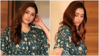 Disha Parmar looks stunning in kaftan mini dress for new pics, Rahul Vaidya and Jasmin Bhasin react Disha Parmar looks stunning in kaftan mini dress for new pics, Rahul Vaidya and Jasmin Bhasin react