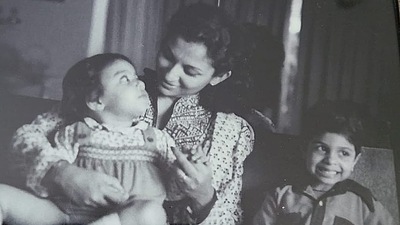 Sharmila Tagore with Soha Ali Khan and Saba Ali Khan. Sharmila Tagore with Soha Ali Khan and Saba Ali Khan.