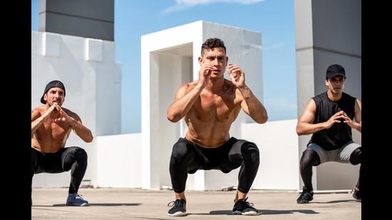 Incorporating few sets of strength training twice a week – push ups, squats, lunges, planks and crunches would make for an ideal workout regime for people looking to optimise their health (Shutterstock)