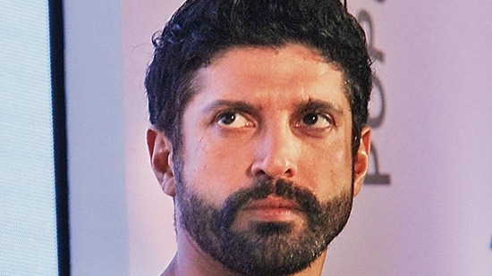 Mumbai, 16, April 2015 - Bollywood Actor,Director and Founder of MARD foundation Farhan Akhtar during press conference for his support to women’s empowerment television serial “Main Kuch Bhi Kar Sakti Hu”at Taj Lands End, Bandra - Photo by Pramod Thakur (Hindustan Times)