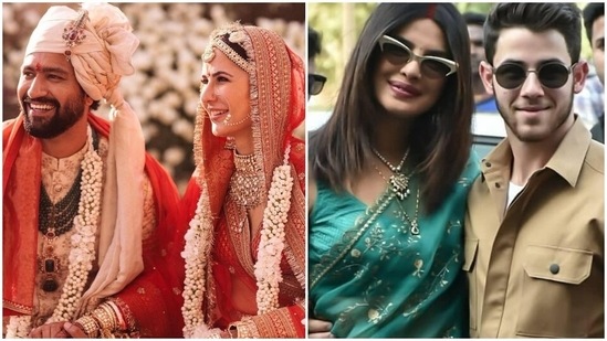 Brides In Surreal Replicas Of Priyanka Chopra's Red Lehenga + Where To Buy  Them! | Indian wedding fashion, Indian bridal outfits, Indian wedding  outfits