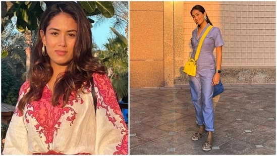 Mira Rajput reacts to trolls criticising her feet.