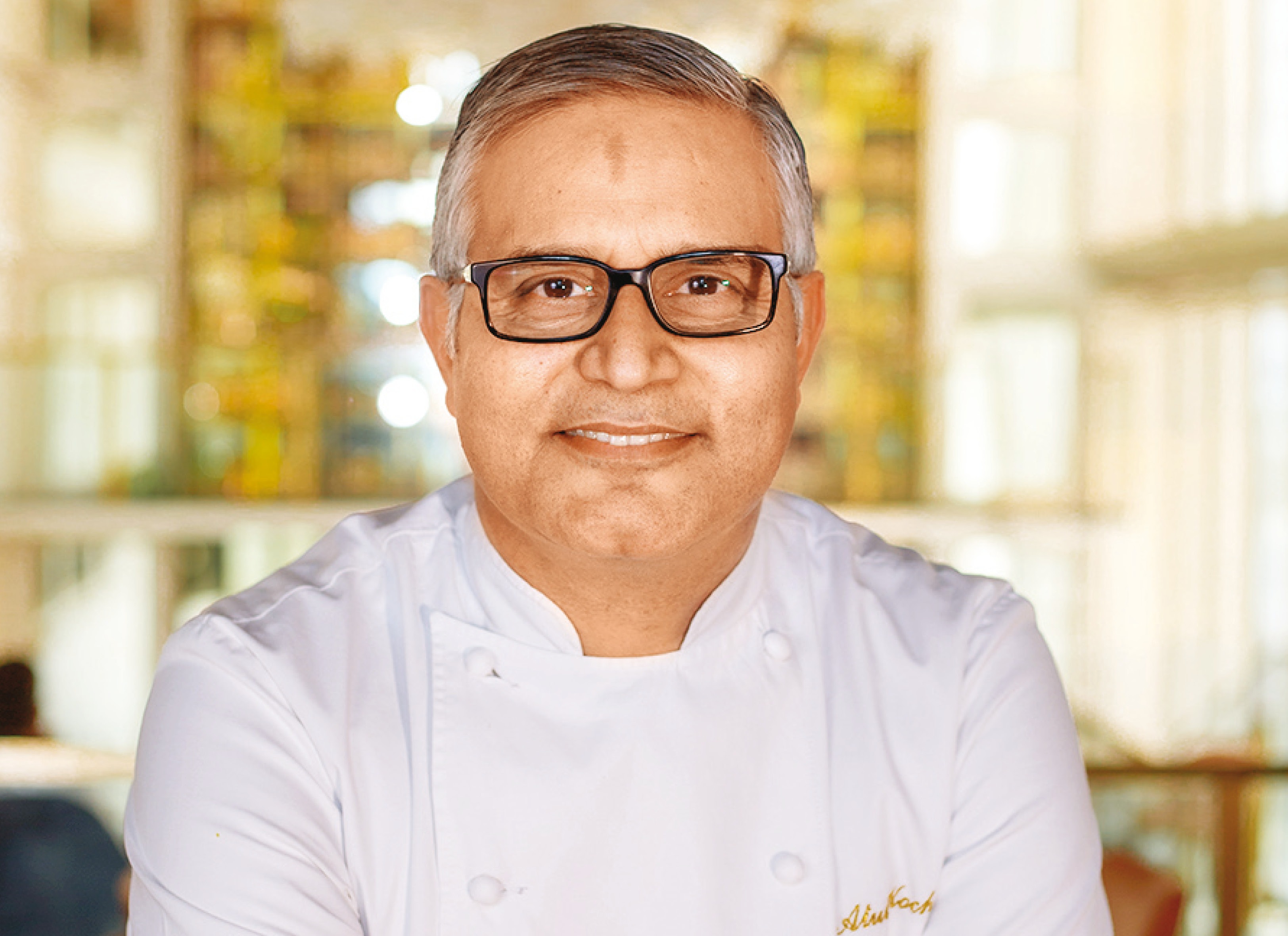 At Saga, (above) Atul Kochar’s Delhi restaurant, it’s not just his dishes, but also the execution that makes it popular