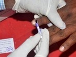 The voting started at 7.30am and will go on till 5.30pm, state election commissioner PS Mehra said on Saturday.