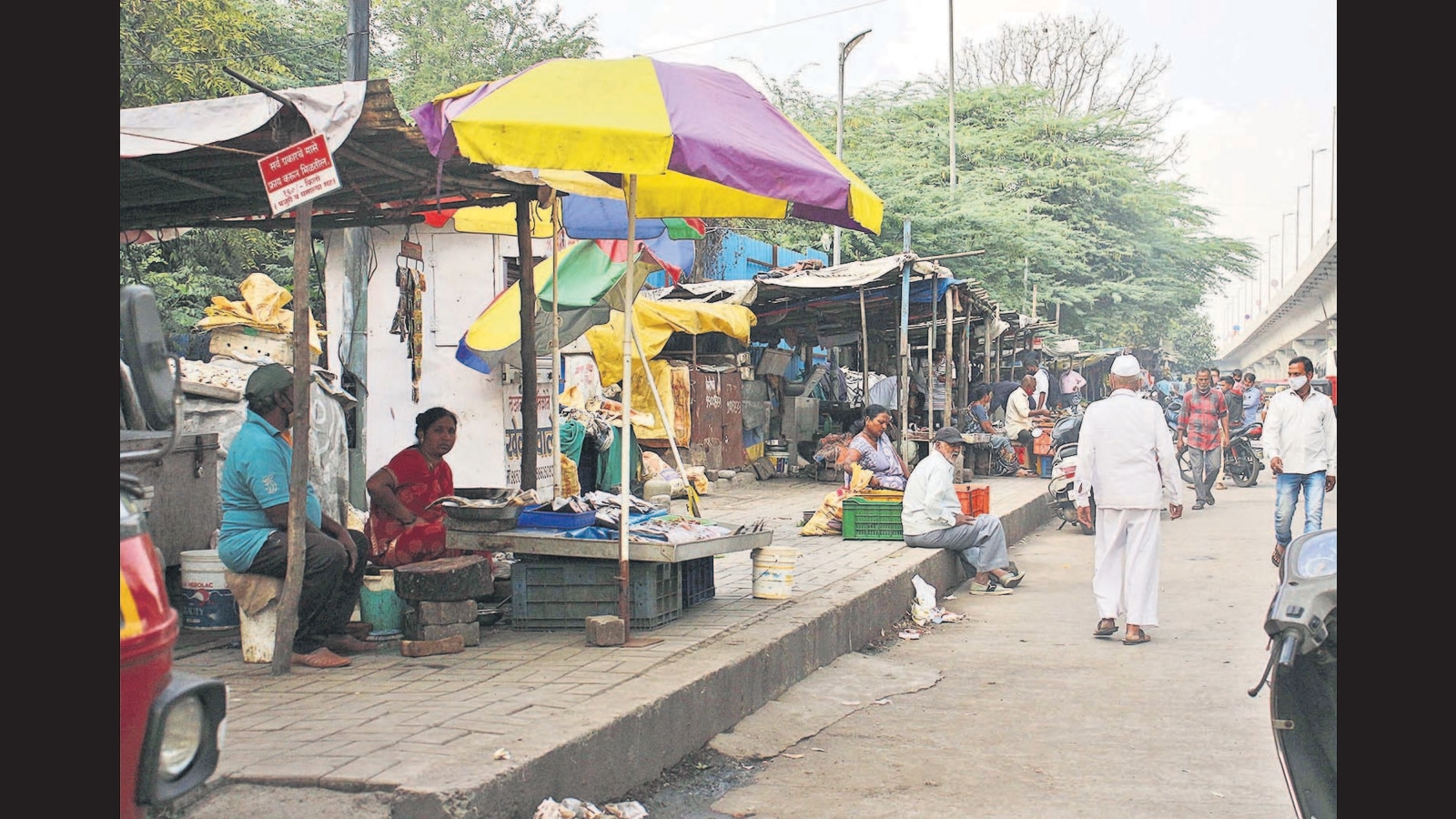 The dread walk: Encroached footpaths and poor infra push pedestrians into harm’s way