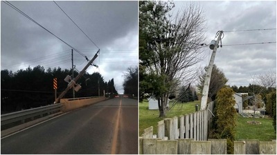 The power company said that outages and damage are significant, and it expects customers in the hardest-hit areas to be without power overnight. (Twitter / Hydro One)