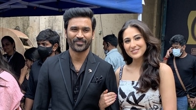 Dhanush and Sara Ali Khan are currently promoting their upcoming film Atrangi Re. (Instagram)