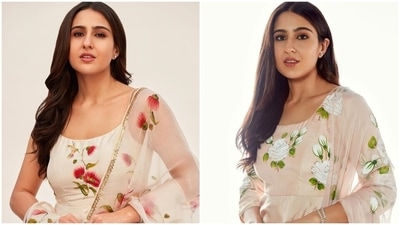 Sara Ali Khan is beautiful beyond words in floral print suit sets for Atrangi Re promotions: All pics Sara Ali Khan is beautiful beyond words in floral print suit sets for Atrangi Re promotions: All pics