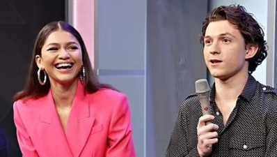 Tom Holland and Zendaya talks about their height difference. (YouTube/@SiriusX)