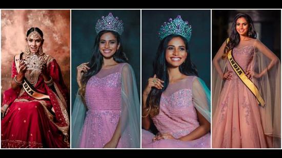Sruthy is a professional freelance model who lives in Kerala. (Sruthy Sithara) Sruthy is a professional freelance model who lives in Kerala. (Sruthy Sithara)