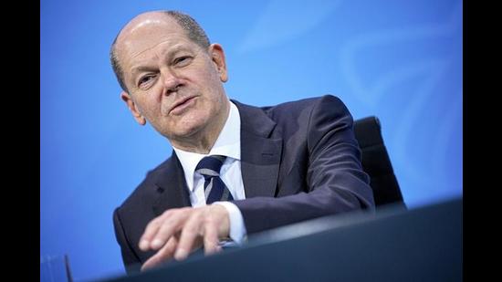 “Women and men account for half the population each, so women should also get half the power,” Scholz said. (REUTERS) “Women and men account for half the population each, so women should also get half the power,” Scholz said. (REUTERS)