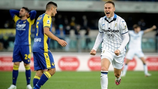 Atalanta come from behind to make it six Serie A wins in a row (AP)