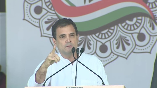 Congress leader Rahul Gandhi. (ANI)
