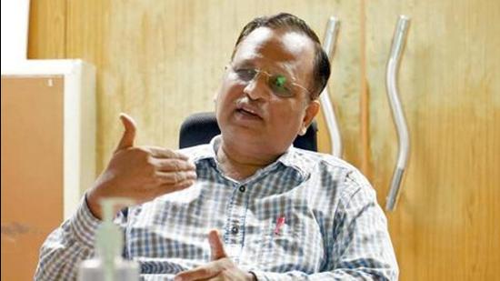 Delhi health minister Satyendar Jain said corruption and bribery will be eradicated immediately after the AAP forms government in Punjab. (ANI FILE PHOTO)