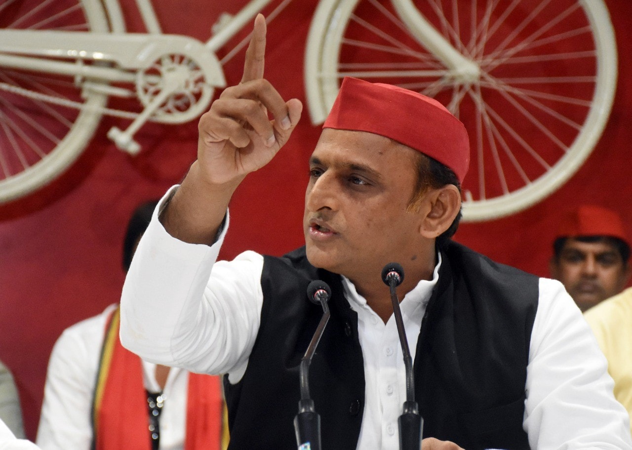 File photo of Samajwadi Party leader Akhilesh Yadav.