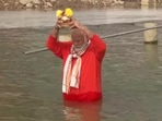 PM Modi is in Varanasi on a two-day visit. (ANI Photo) PM Modi is in Varanasi on a two-day visit. (ANI Photo)